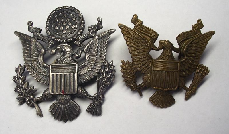 2 X U.S. Cap Badges.