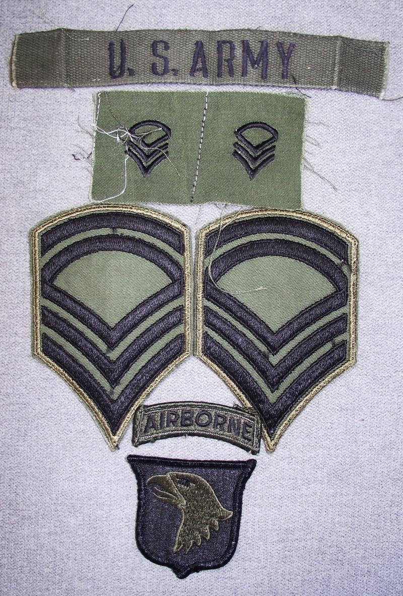 U.S.Army Cloth Insignia.