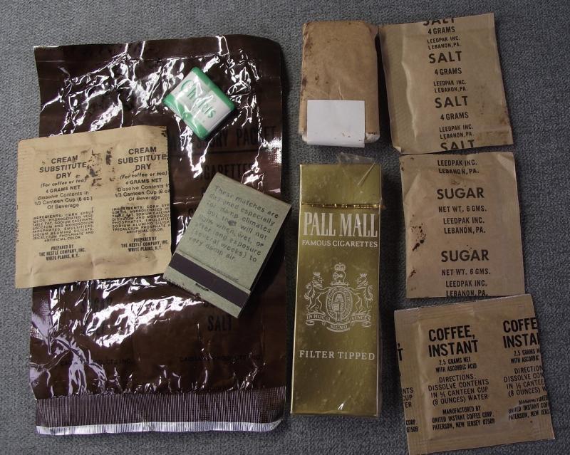 U.S.Army ''C'' Ration Accessory Packet.