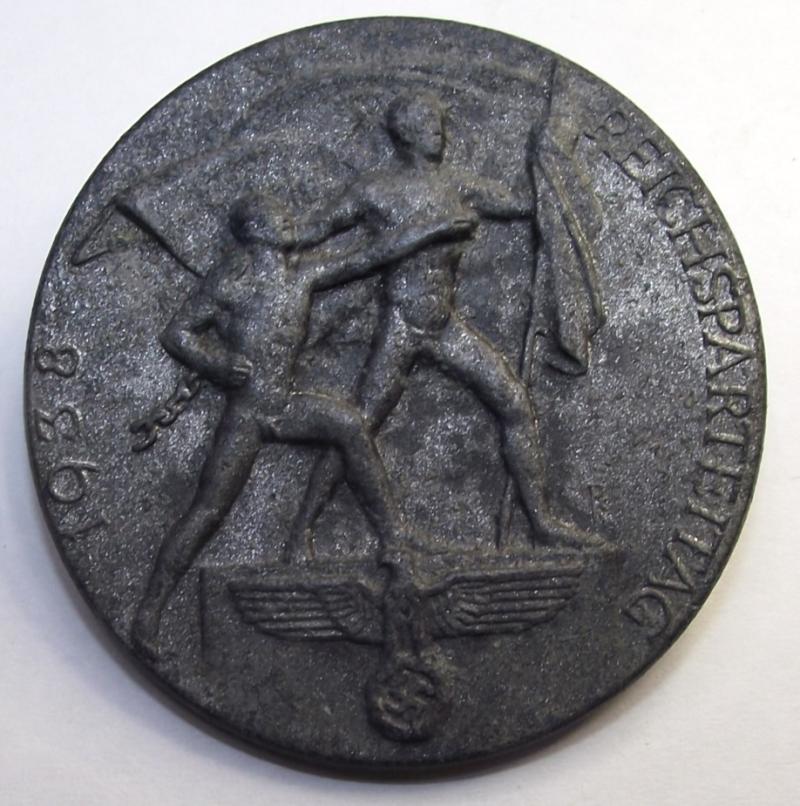 Reichsparteitag Event Badge/Tinnie. 1938.