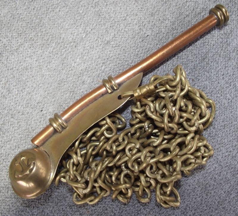 Kriegsmarine Bosuns Whistle and Chain.