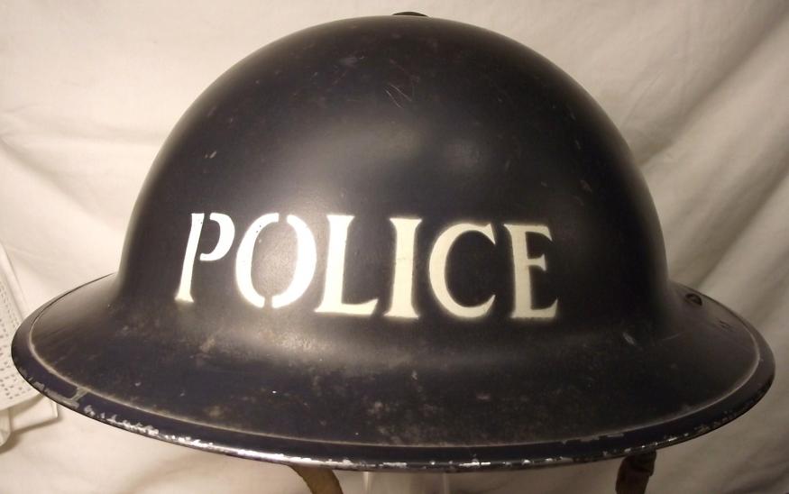 1939 Dated Police Helmet.