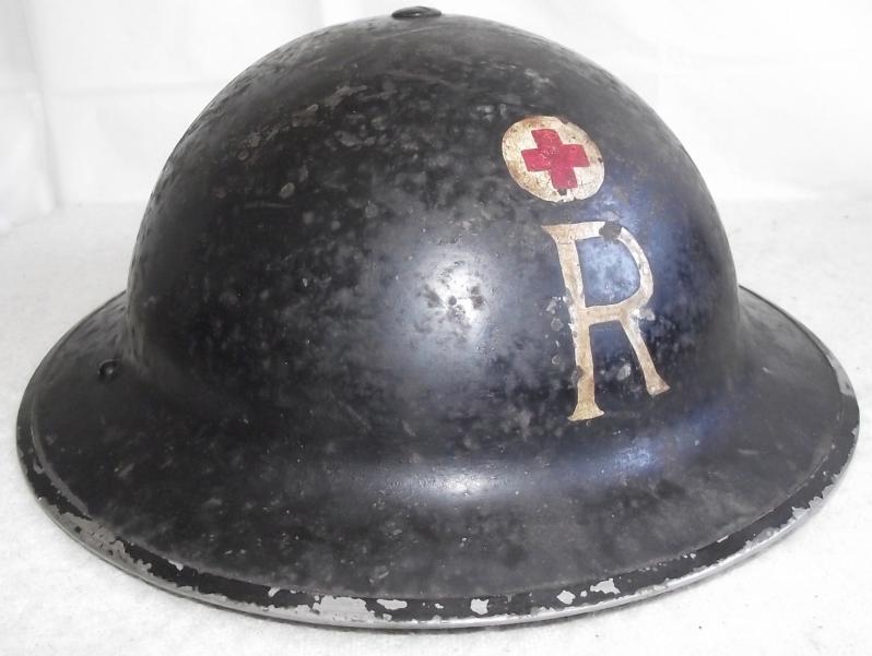 British Homefront Medical Rescue Helmet, 1939.