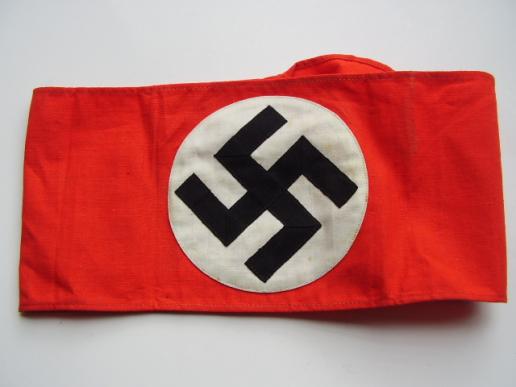 Unissued NSDAP Armband With RZM Tag