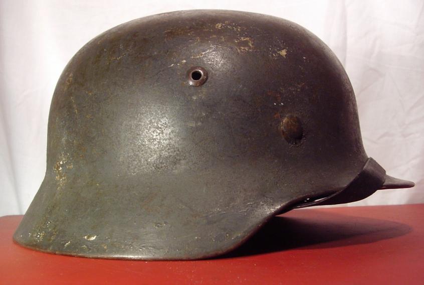 German M35 Combat Helmet.