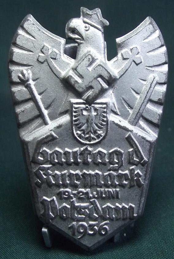 1936 Gautag Kurmark Event Badge/Tinnie.