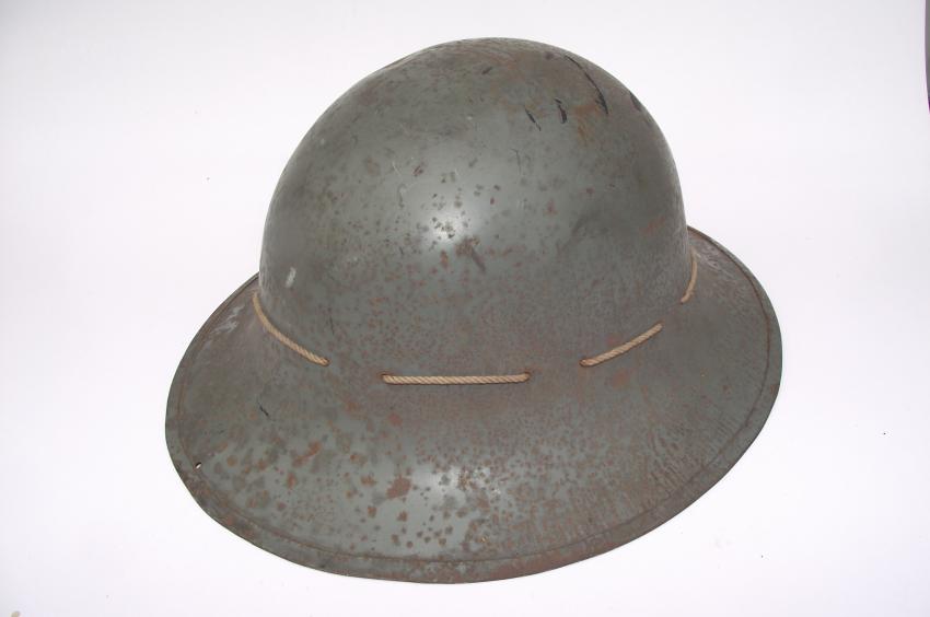 1941 Dated Zuckerman Fire Watchers Helmet.