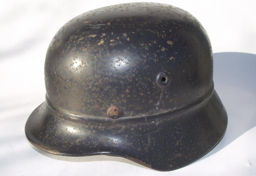 Quist 66, M40 Beaded Steel Helmet.