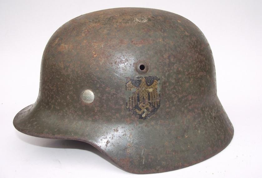 Kreigsmarine M35 SD Combat Helmet. ET66.