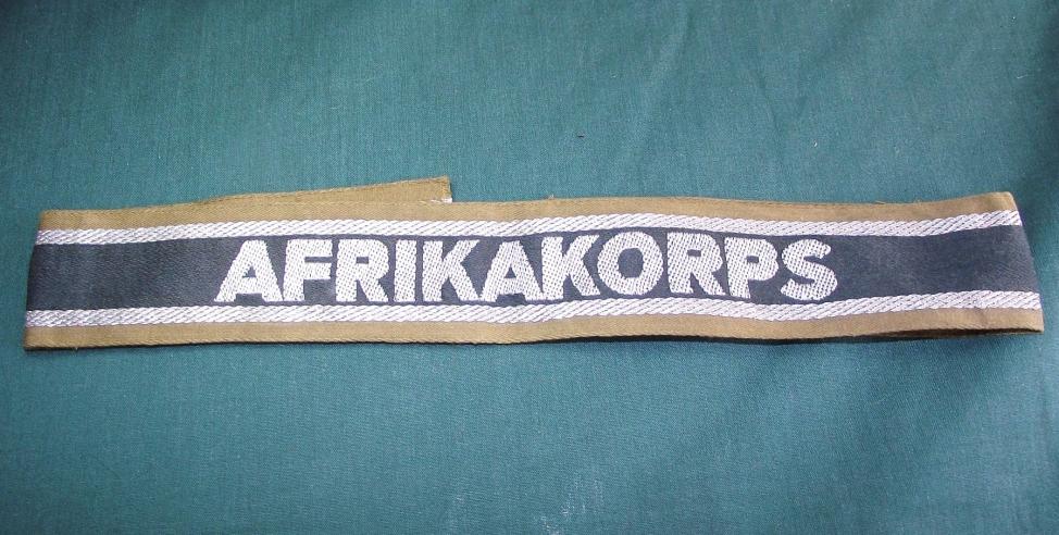 Afrika Korps Cufftitle.