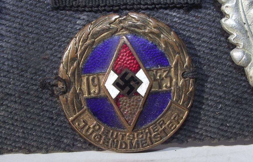 1943 Deutscher Jugend Meister Award.