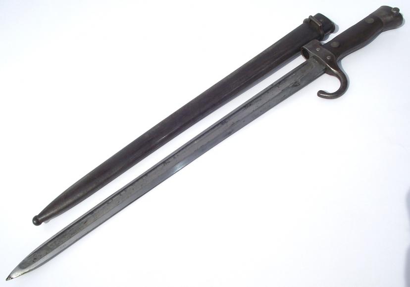 French M1892 Mannlicher Bayonet. Matching Numbers.