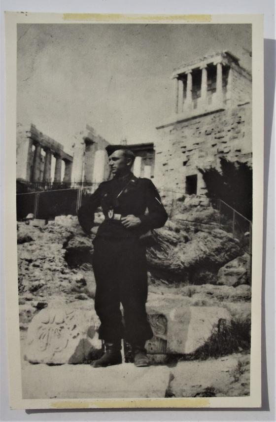 Panzer Man Photo, Greece.