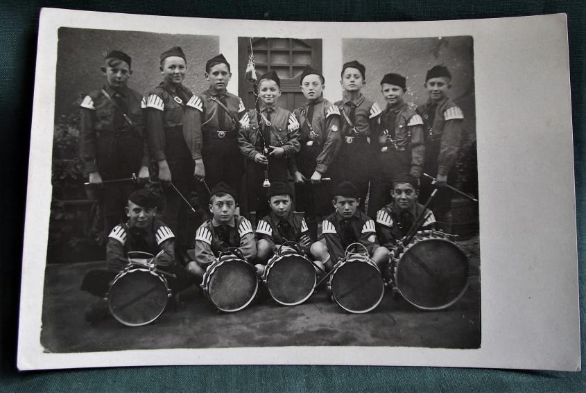 Early DJ Youth Marching Band Photograph.