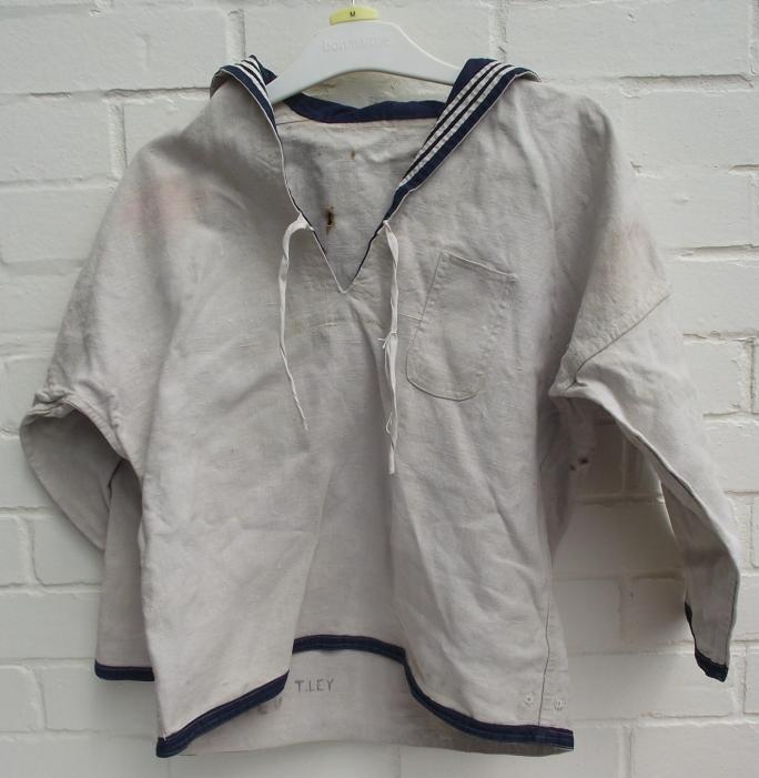 WW1 Royal Navy White Work Blouse.