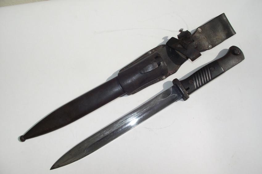 K98 Bayonet, 1941 Dated, Maker '' i ''.