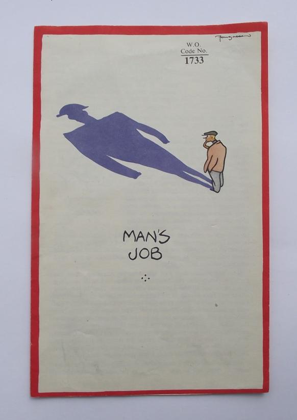 British Army Recruitment Pamphlet. Fougasse.