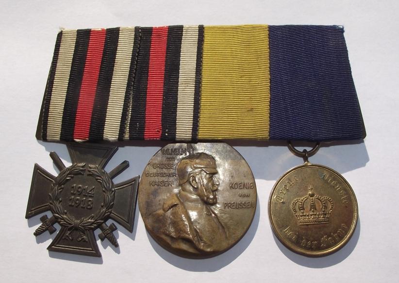 PRICE REDUCED. Imperial Three Place Medal Bar .