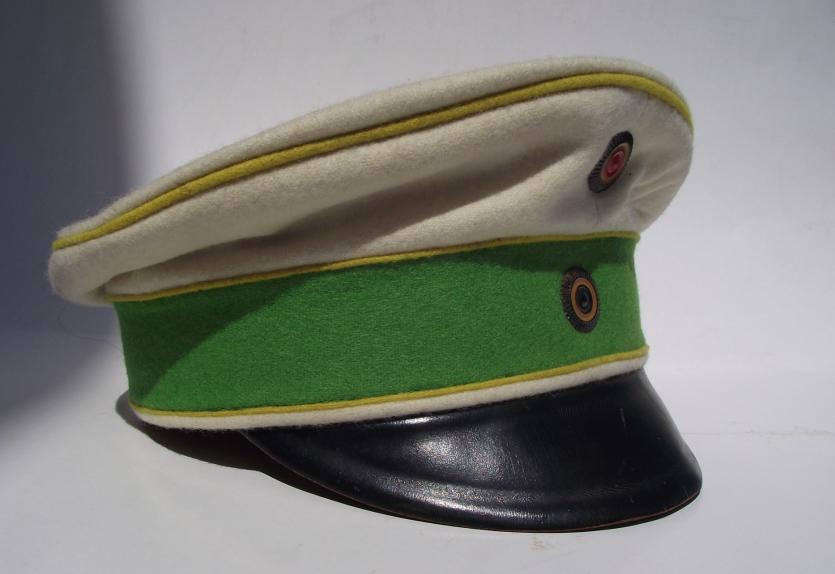 Imperial German Jager zum Pferde Dunkelblau,Cavalry Visor Cap.