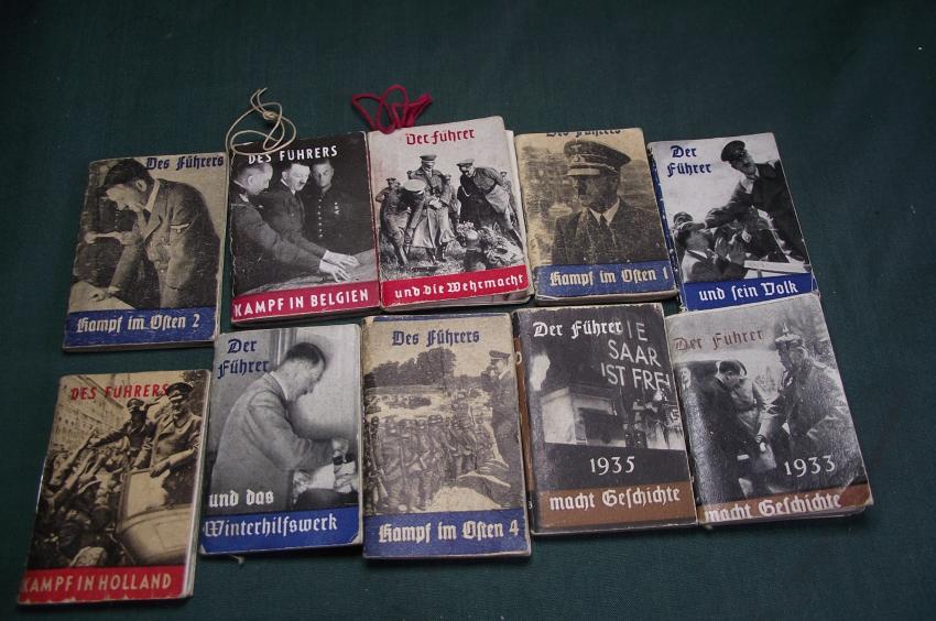 10 X WHW Hitler Booklets.