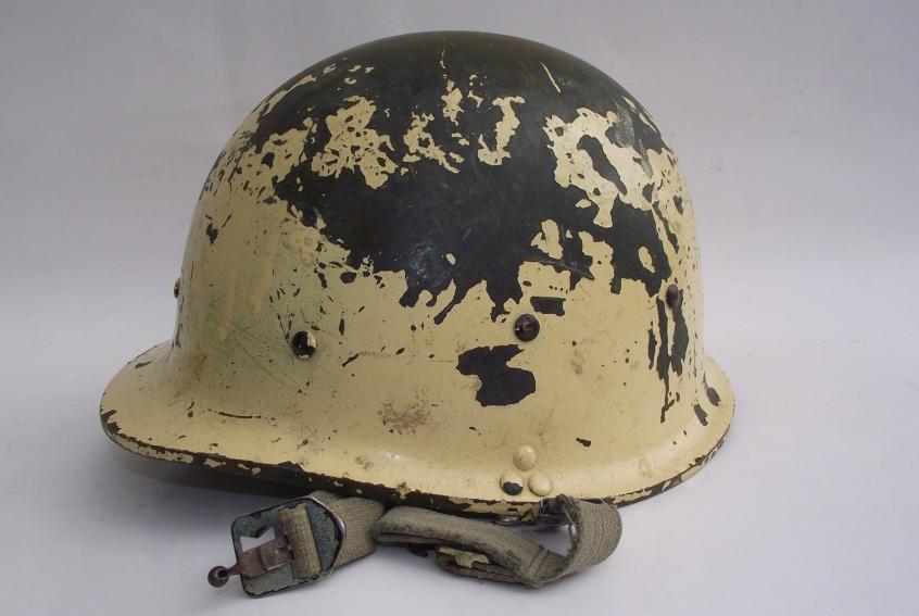 Iraqi M80 Combat Helmet. Named.