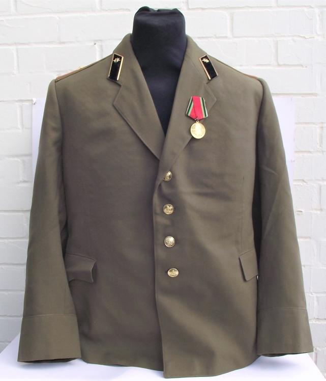 Soviet Major of Signallers Full Dress Uniform Jacket.