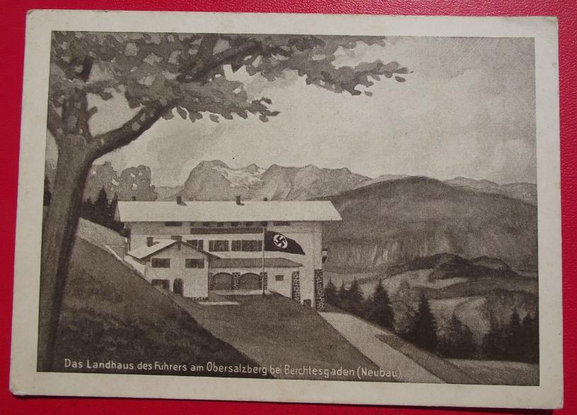 Berchtesgaden Berghof Post Card.