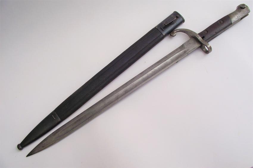 Brazilian Bayonet, M1908/34. Czech Manufactured.