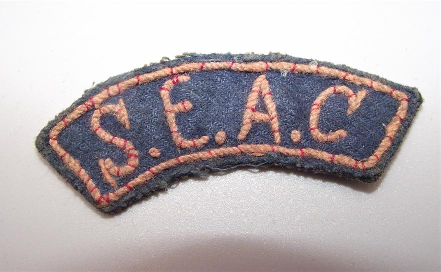 RAF SEAC Shoulder Title.