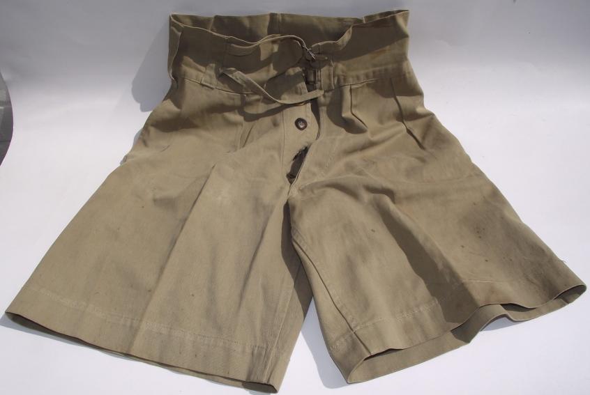 1942 Dated Indian Manufactured Shorts.