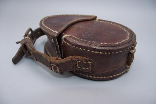 British 1917 Dated Leather Compass Pouch.