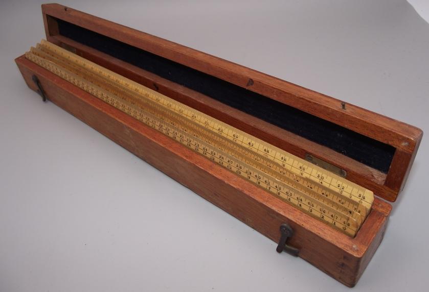 British 1915 Dated Boxed Rulers.