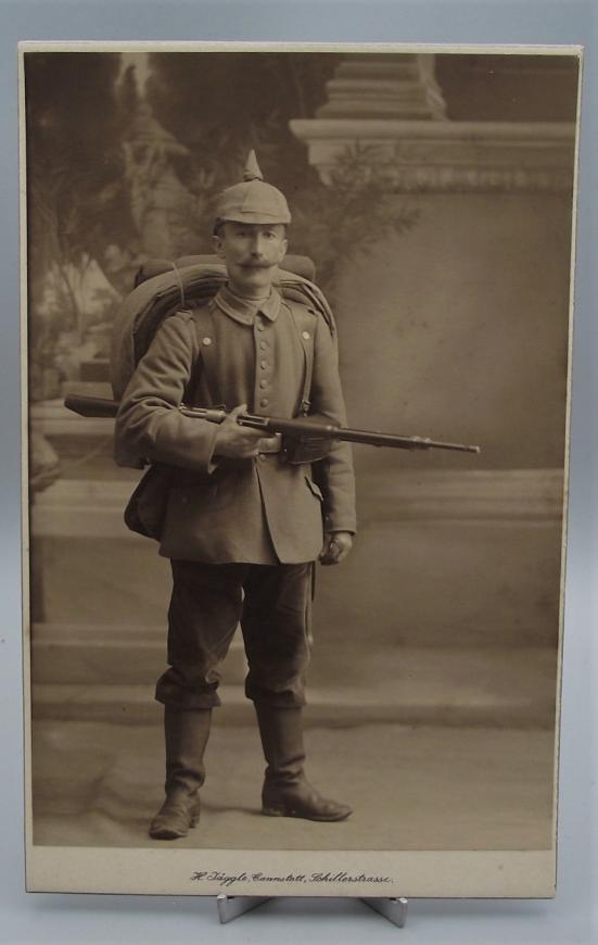 Imperial German Postcard. Off To War!