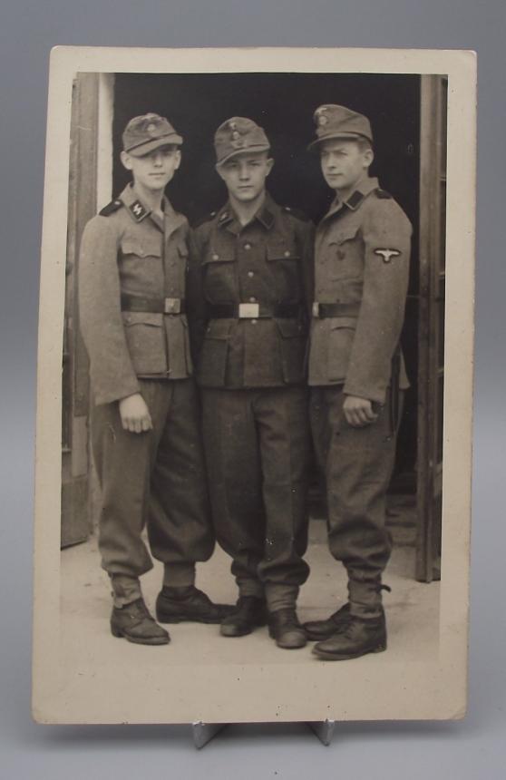 Waffen SS Photo Postcard.