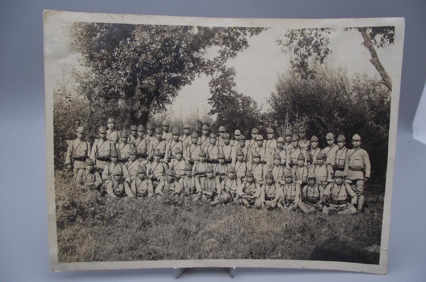 Japanese Platoon Photograph.