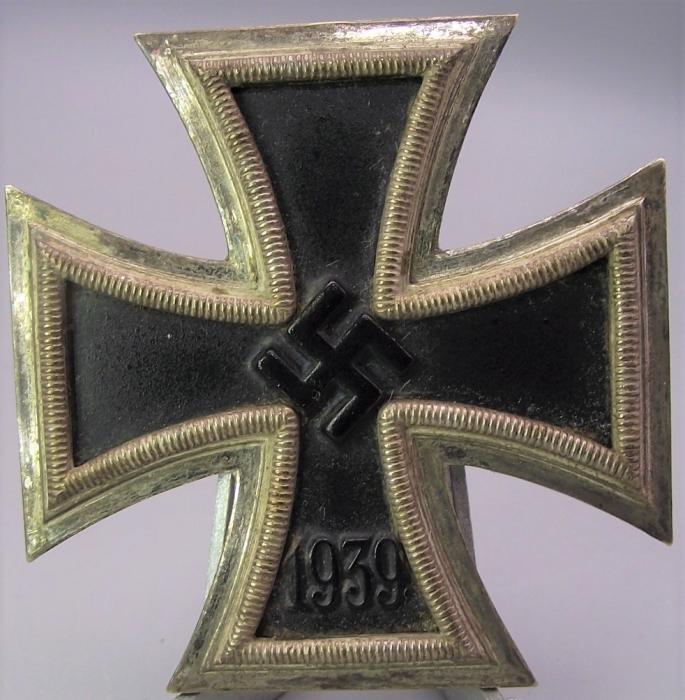 Iron Cross First Class, MM26. B.H.Mayer.