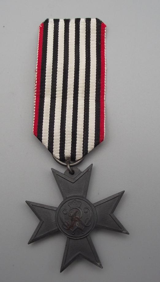 Imperial German Cross Of Merit For War Aid.