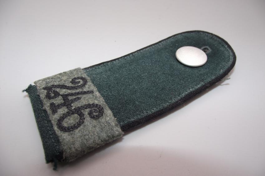 Heer Combat Engineer EM's Shoulder Strap and Slide.