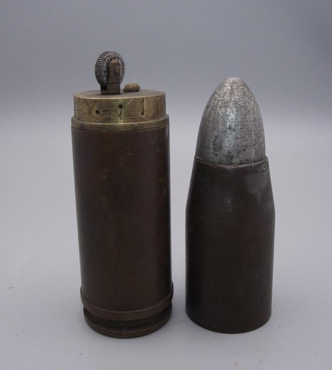 German Table Lighter, 20mm Russian Round.