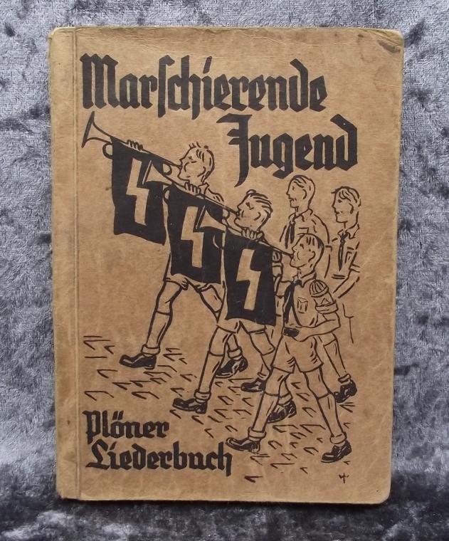 1938 Dated Hitler Youth Song Book.
