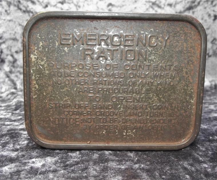 WW2 British Emergency Ration Tin.