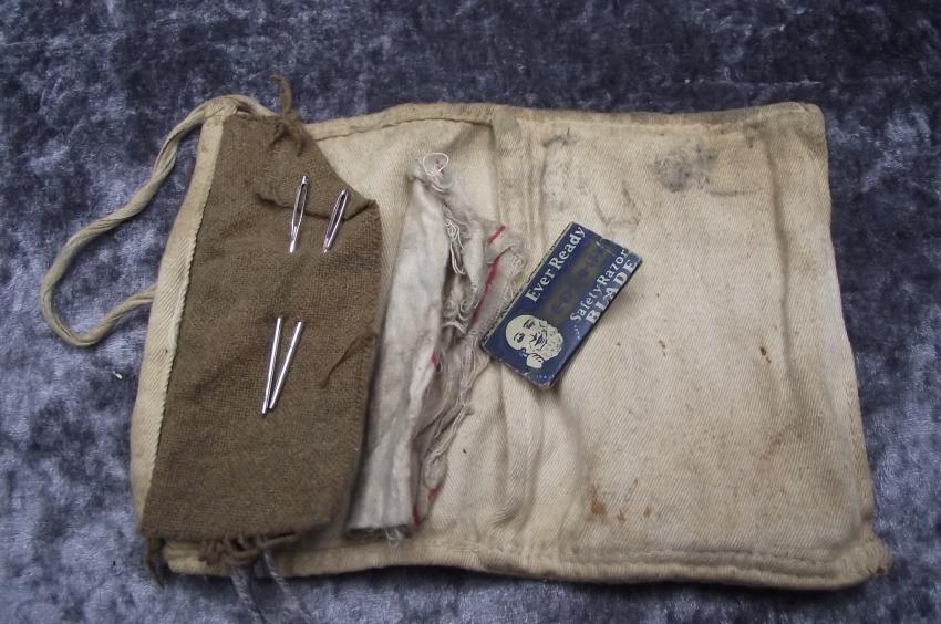 British Army Sewing Kit Roll.