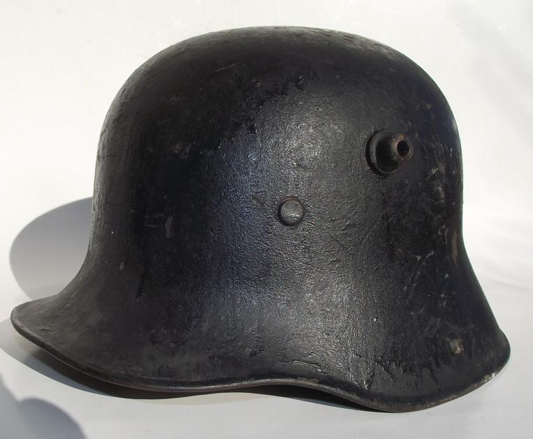 WW2 German M16 Feuerschutzepolizei Helmet.