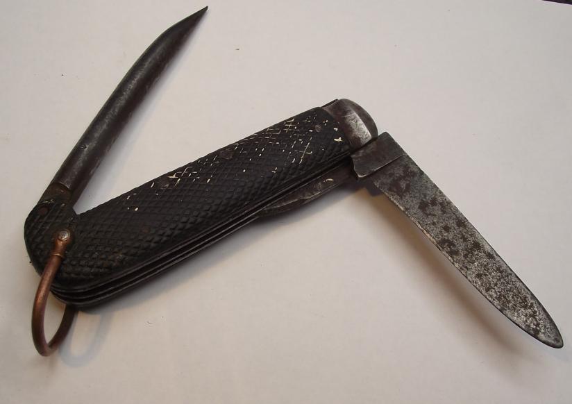 Early Large, 1938 Dated British Military Clasp Knife.
