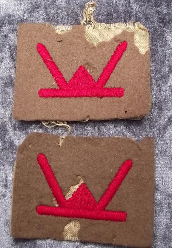 53rd Welsh Division Formation Badges.
