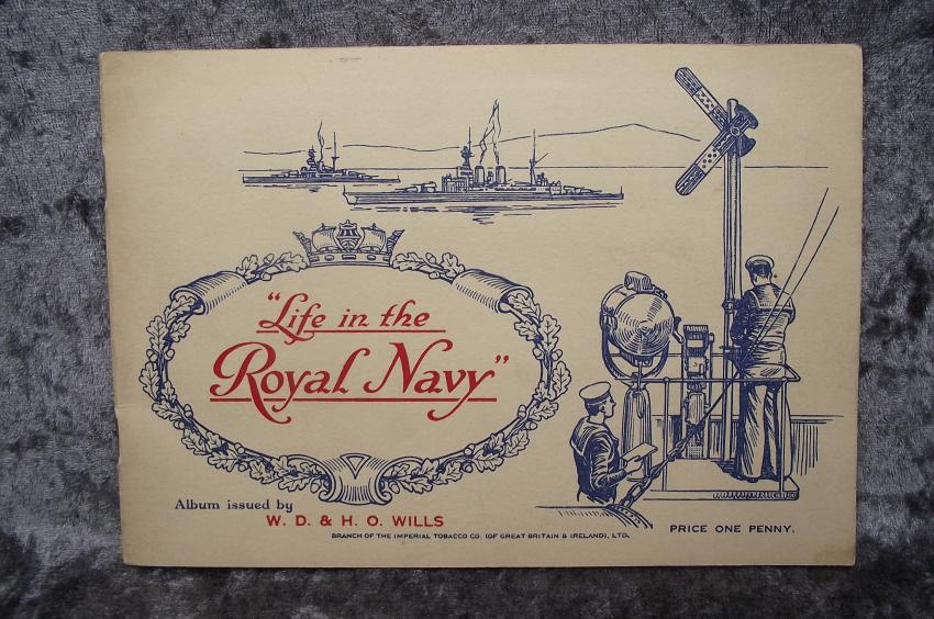 Complete Cigarette Card Book, Life in the Royal Navy.