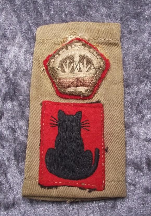 56th, London, Division Formation Badge KD Officers Slip On.