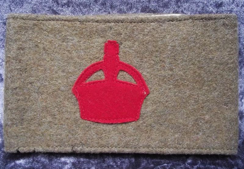 Unissued WW1 Derby Scheme Armband.