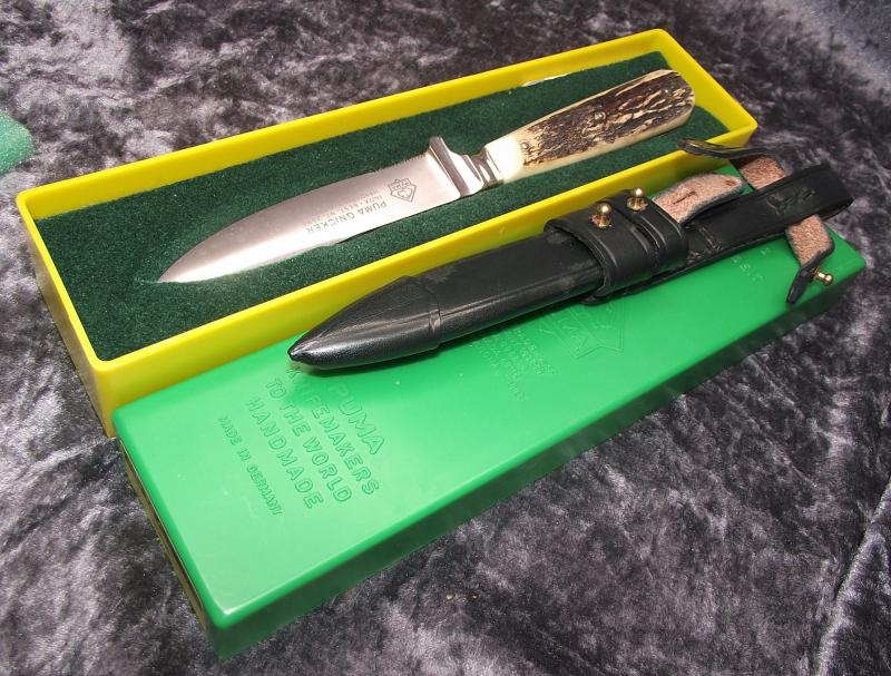 Boxed Puma ''Gnicker'' Knife, No-3596.