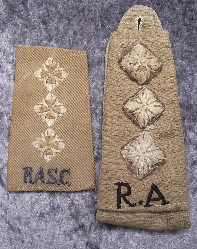 Two Indian Produced Officers KD Rank Slide's.